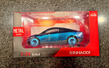 Diecast model car, XINHAODI 1:24 Scale Tesla Cybercab Robotaxi picture