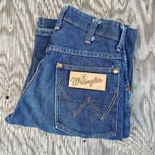 1950s / 60s Wrangler Blue Bell Jeans Sanforized 26x31 picture