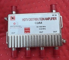 Antennas Direct CDA4 HDTV Drop Amplifier Coax Signal Booster picture