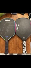 Bundle: Franklin C45 Carbon Fiber 14mm Pickleball Paddle +Luzz Pickleball Paddle picture