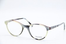 NEW VANNI V1955 A202 BLUE WHITE BROWN RED GRAY AUTHENTIC EYEGLASSES FRAMES 49-19 picture