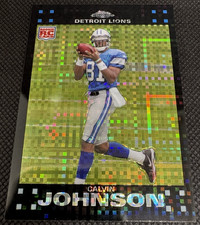 Topps 2007 Topps Chrome Calvin Johnson Rookie X-Fractor Lions #TC200 picture