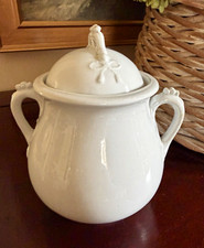 Antique Royal Ironstone White Soup Tureen with lid  picture