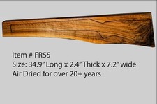 French walnut gun stock blank for rifles fr55 picture
