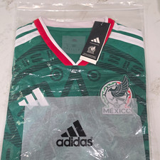 Adidas Mexico World Cup Soccer Jersey Small Slim Fit Men's picture