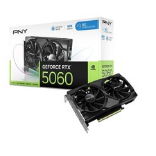 PNY NVIDIA GeForce RTX™ 5060 OC Dual Fan Graphics Card (8GB GDDR7, 128-bit)™ picture