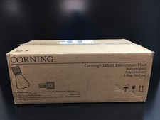 Corning REF 431143 Polycarbonate Erlenmeyer Flask with Vent Cap 125mL Case picture
