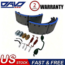4720Q Front Brake Shoe Box Kit - GAWR 23K - Brake Size 16 1/2” x 5”  picture