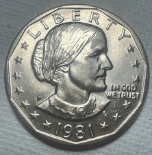 1981 P SBA Clad Dollar MS Uncirculated  picture