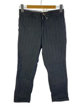 Comme des Garcons Homme Pinstripe Corduroy Pants Black HF-P006 Sz XS picture