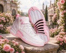 Women's All Size US 5.5-11 Jordan 12 Retro Pearl Pink (2025) 510815-600 picture