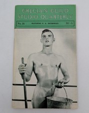 1960s Grecian Guild Studio Quarterly No 24 Magazine Gay Interest Beefcake picture