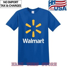 Walmart Store Men's Royal Blue Size S to 5XL picture
