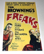 Large Tod Browning's FREAKS 1932 Cult Classic Film Poster 19