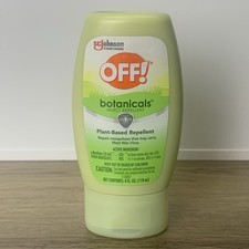 OFF Botanicals Insect Repellent Lotion Plant-Based Bug and Mosquito 4 oz picture