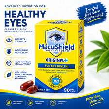 MacuShield Original Plus Eye Health Supplement 90 Capsules 90 Day Supply picture