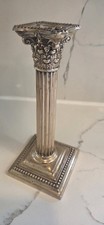 Antique 1904 Gorham Sterling Silver Corinthian Column Candlestick A3205 picture