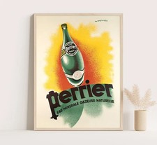 Vintage Perrier Poster picture