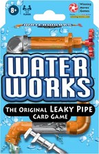 WATER WORKS Card Game LEAKY PIPE toy plumber WRENCHES Classic 1970s Sealed picture