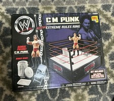 WWE CM Punk ECW Extreme Rules Ring 2007 Jakks picture