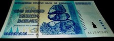 3 xZimbabwe 100 Trillion Dollars 2008 AA P-91 Banknote New UNC Zim Currency COA picture