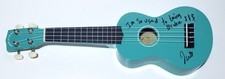 Teddy Swims SIGNED Ukulele JSA COA Autographed I'm So Used To Being Broke Lyrics picture