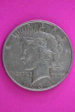 High Grade 1934 D Peace Liberty Silver Dollar Guaranteed Authentic Coin 1011 picture