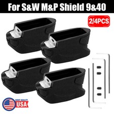 2/4PCS Enhanced Magazine Plate Extension for M&P Shield 9 & .40 S&W + 1/2 Round picture