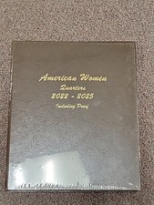 Dansco Album 8141 2022-2025 American Women Quarters 25C Coins New Sealed PDSS picture
