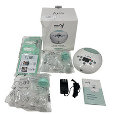 Motif Luna Battery Double Breast Pump & 50 milk storage bags #OB0246 picture