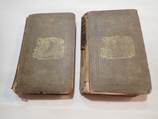 1852  1st Ed UNCLE TOM'S CABIN Life Among the Lowly Harriet Beecher Stowe  2 Vol picture