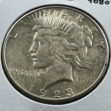 1923-S $1 Silver Peace Dollar (90805) picture