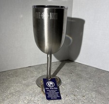 True North Insulated Wine Glass Cup w/Lid  10oz Stainless Steel QUALITY(369) picture