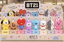 BT21 Mini Plush Lot Chimmy Shooky Tata Mang Koya RJ Van Cooky picture