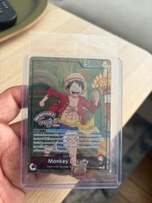 One Piece TCG Monkey D. Luffy OP13-001 Musée Grévin Paris FR Promo Sealed picture