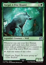 MTG Magic the Gathering Torgal, A Fine Hound (208/781) Final Fantasy NM picture