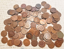30 INDIAN HEAD CENT COINS - ALL FULL DATE, A/G, FROM THE 1880s picture