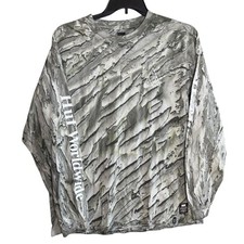 NWT HUF Soho Marbled Triple Triangle Long Sleeve Tee Size XL- Greenish/Black picture