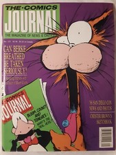Comics Journal #125 Oct 1988  Berke Breathed Bloom County NEW rare picture