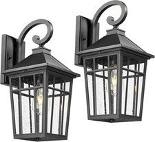 Large Outdoor Wall Lights for House, 18Inch Exterior Lighting Fixtures 2Pcs Wall picture