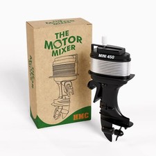 The Motor Mixer  - Novelty Boat Motor Coffee Mixer Wind-Up Outboard Mini Boat picture