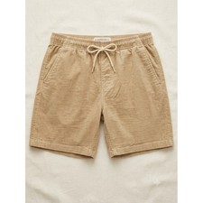 Vissla Presentable Corduroy Shorts Mens Medium Khaki Tan Organic Cotton New No T picture
