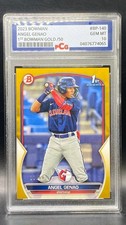 2023 BOWMAN Angel Genao 1ST BOWMAN GOLD /50 #BP-140PCG 10 GEM MT picture