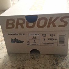 Brooks Adrenaline GTS 10 Men’s Lace-Up Low Top Black/Ebony/Aquarius D 100058 picture