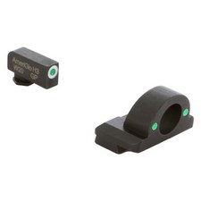 Ameriglo For Glock Ghost Ring Green/White Outline Front & Green Rear Sights picture