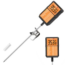 TempPro TP510W Waterproof Instant Read Candy Meat Thermometer with Pot Clip picture