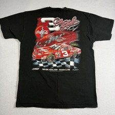 Vintage 1998 Dale Earnhardt Coca-Cola Motegi Japan Racing Shirt Mens Large Black picture