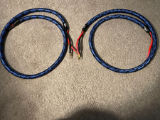 Beautiful pair of 6 ft Luminous Audio Synchestra Signature speaker cables  picture