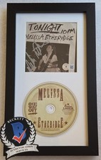 MELISSA ETHERIDGE CD DISPLAY BECKETT BAS AUTOGRAPHED COA SIGNED PRESENT GIFT picture