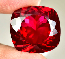 31.35 Ct Natural Mozambique Blood Red Ruby Certified Stunning Cut Loose Gemstone picture